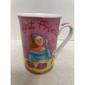 Kent Pottery Best Friend Porcelain Mug Cup 8oz